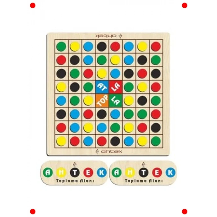 Ahşap Atla Topla Zeka ve Strateji Oyunu