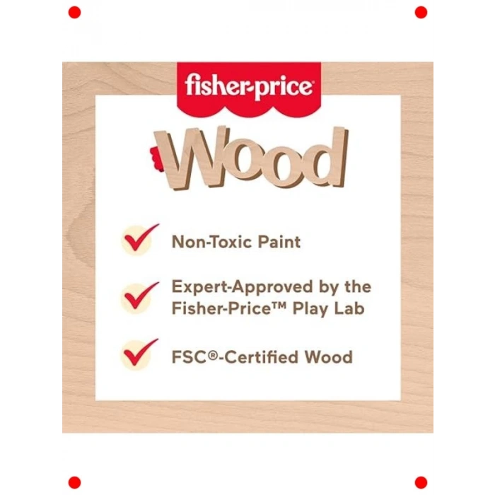 Ahşap Çay Partisi Seti (12 Parça)