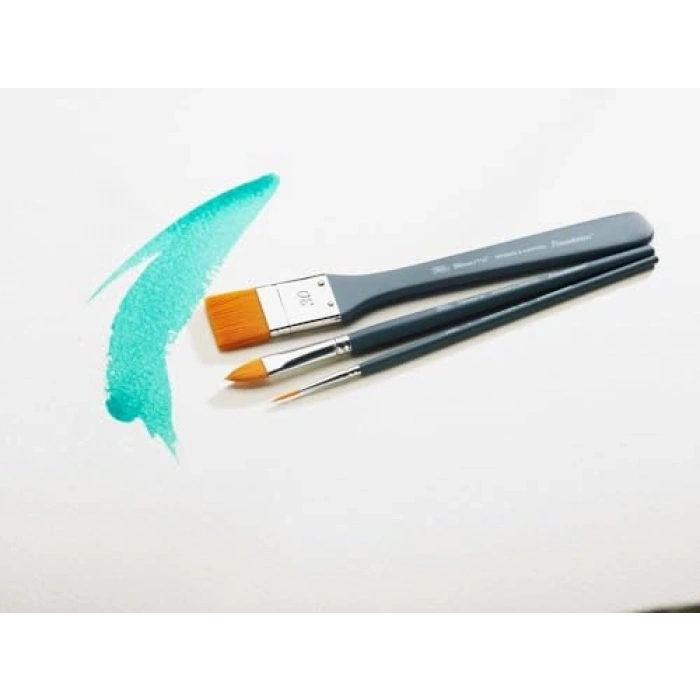 Ahşap Fırça Seti, Çok Renkli, 7 x 1 x 4,3 cm