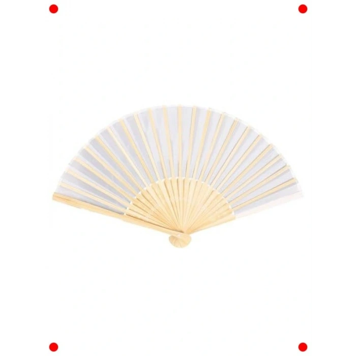 Ahşap Katlanır El Yelpazesi - Çok Amaçlı