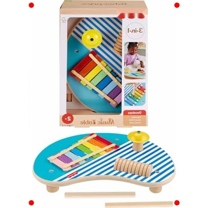 Ahşap Müzik Seti - Çocuklar İçin Perküsyon Enstrümanları