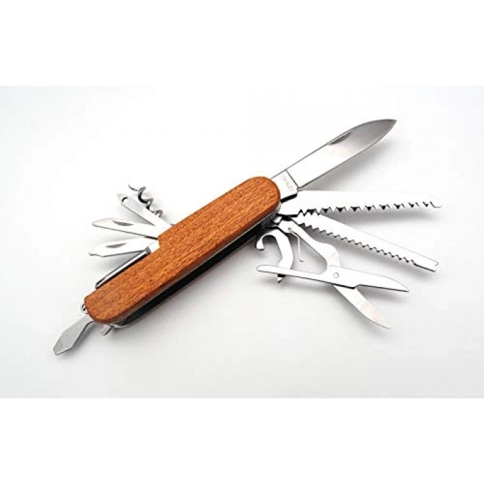 Ahşap Outdoor Kamp Cep Çakısı