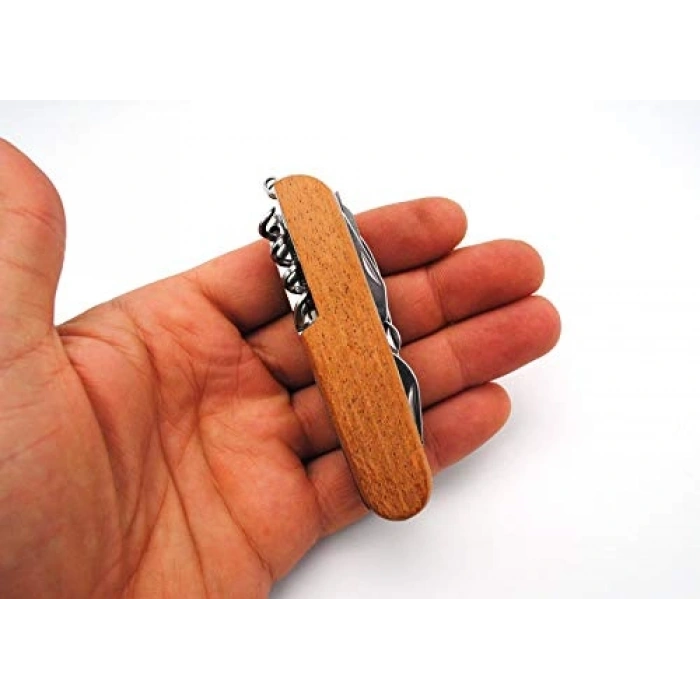 Ahşap Outdoor Kamp Cep Çakısı