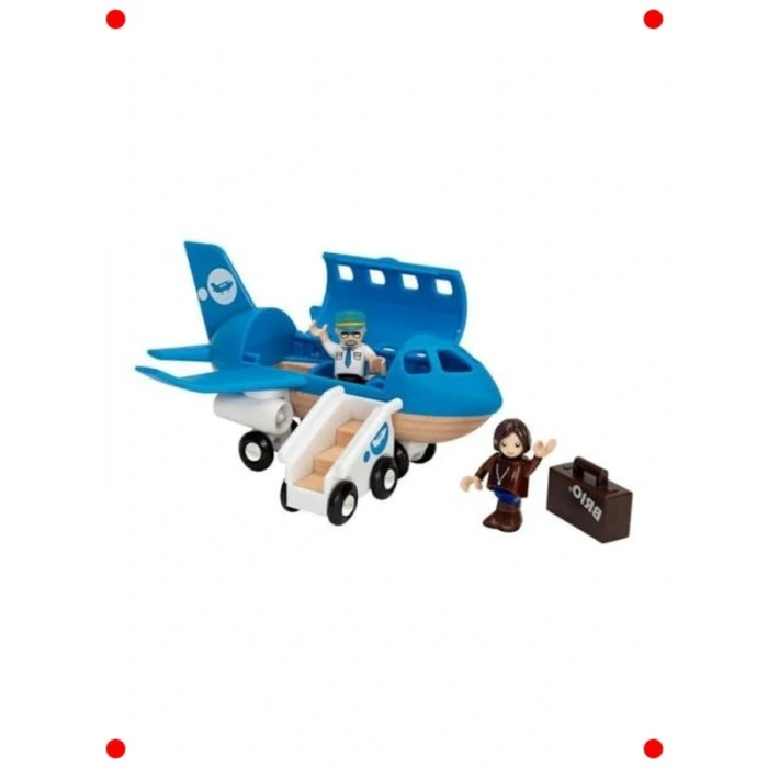 Ahşap Oyuncak Uçak