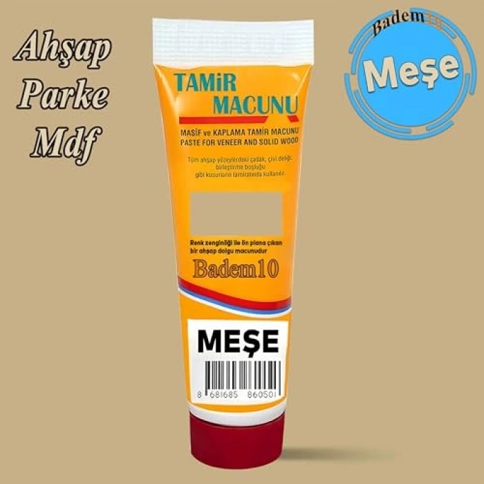 Ahşap Parke Dolgu Macunu, Çatlak Giderici, 200 Gr
