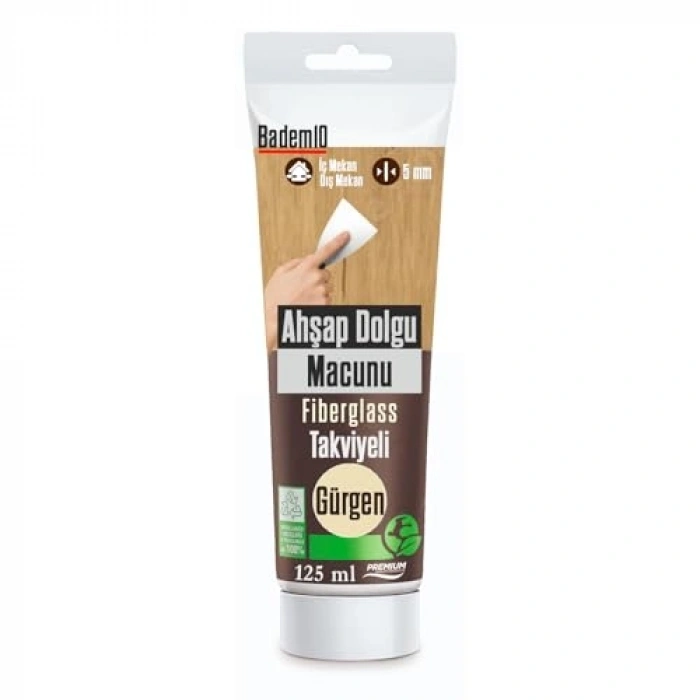 Ahşap Parke Macunu GÜRGEN Renk, 125 ML Hazır Kullanım