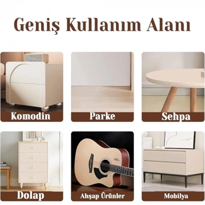Ahşap Parke Macunu GÜRGEN Renk, 125 ML Hazır Kullanım