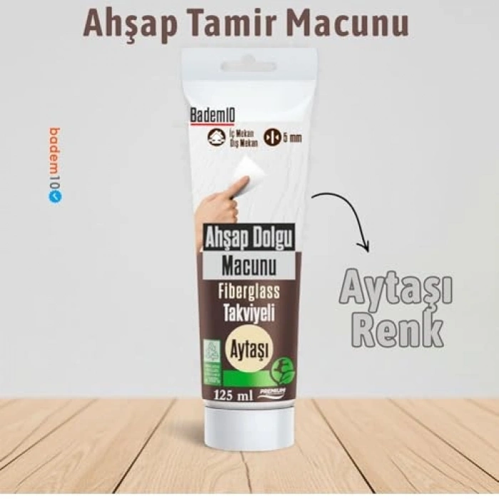 Ahşap Parke Tar Macunu, Kullanıma Hazır 125 ML