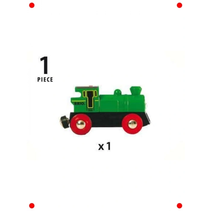 Ahşap Pilli Tren Lokomotif