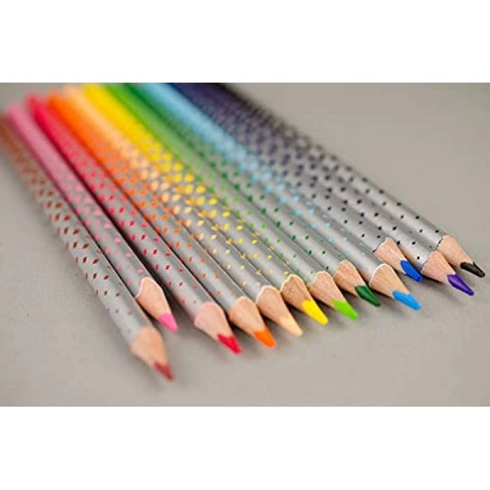 Ahşap Renkli 12li Kalem Seti