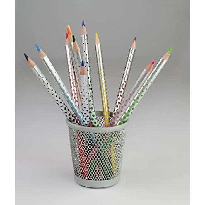 Ahşap Renkli 12li Kalem Seti