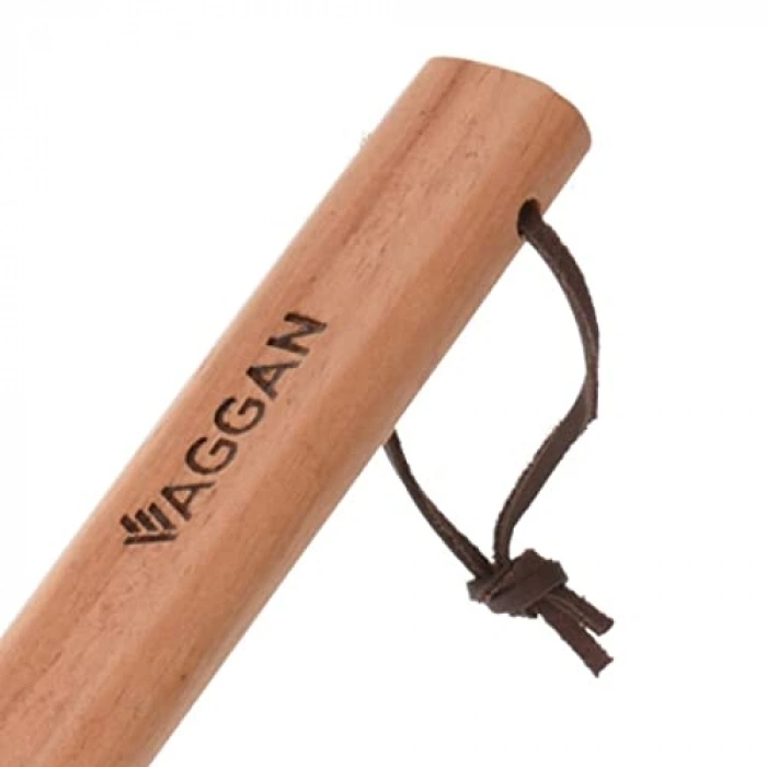 Ahşap Saplı Barbekü Spatula, Paslanmaz Çelik, 41 cm