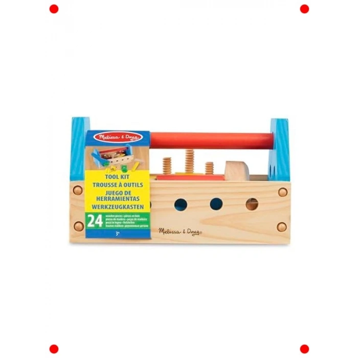 Ahşap Tamir Takım Çantası - Rol Yapma Oyunu