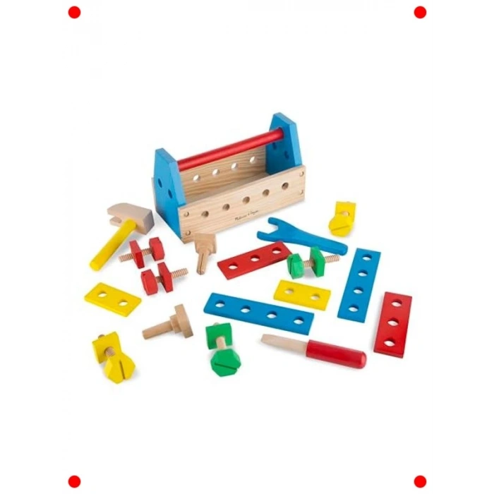 Ahşap Tamir Takım Çantası - Rol Yapma Oyunu