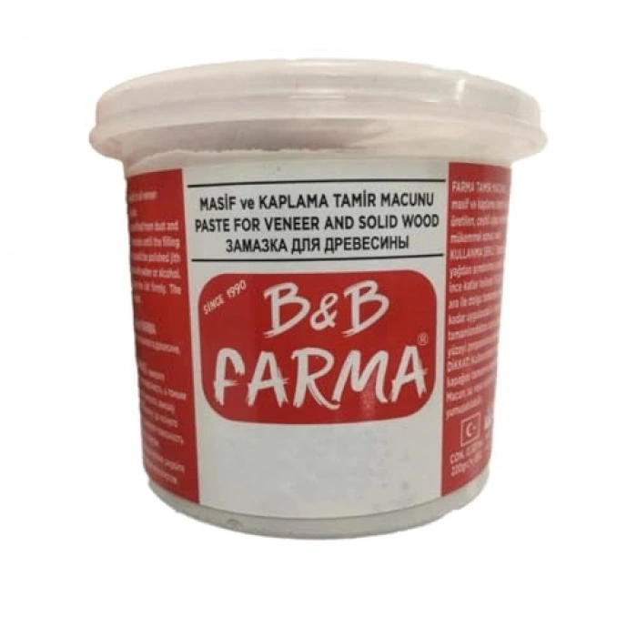 Ahşap Tar Macunu, 230gr, Ceviz Renk