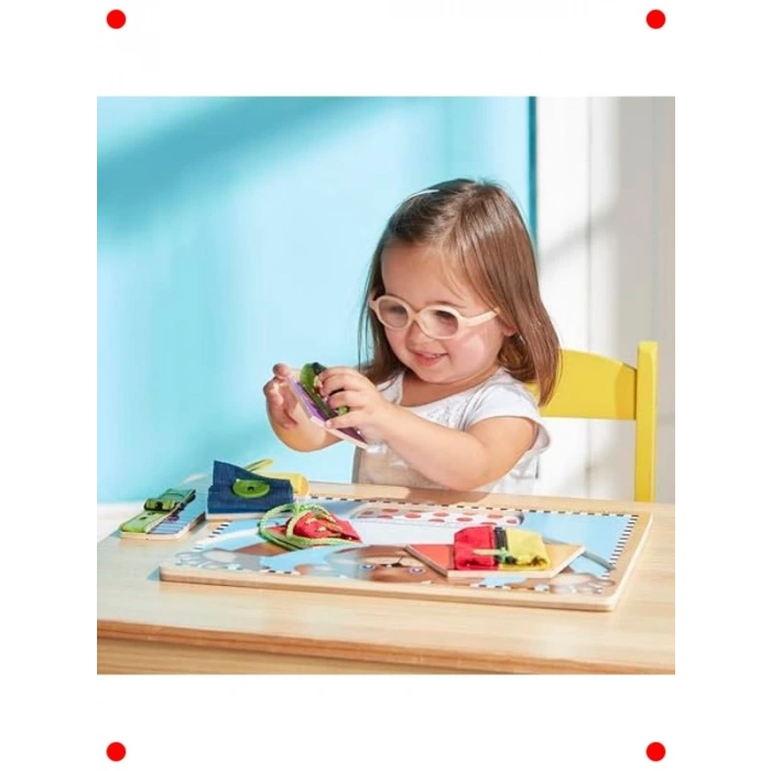 Ahşap Temel Beceri Geliştirme Tahtası