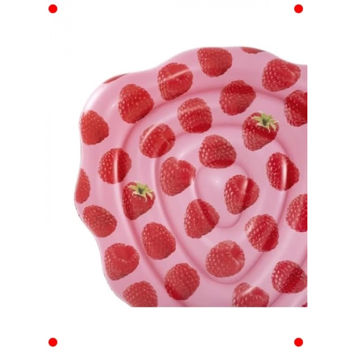 Ahududu Kokulu Yüzme Şezlongu - Havuz Şamandırası