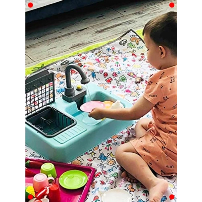 Aile Boyu Su Geçirmez Aktivite Örtüsü (150x150 cm)