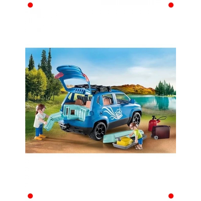 Aile Kamp Karavanı Oyuncak Seti - Kapsamlı Aksesuar
