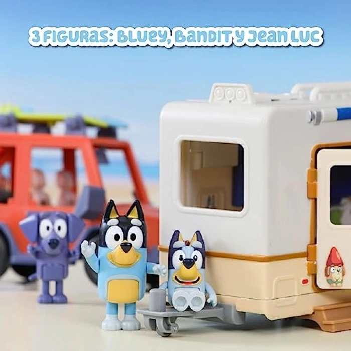 Aile Karavanı Oyun Seti, 3 Figür ve 10 Aksesuar İçerir