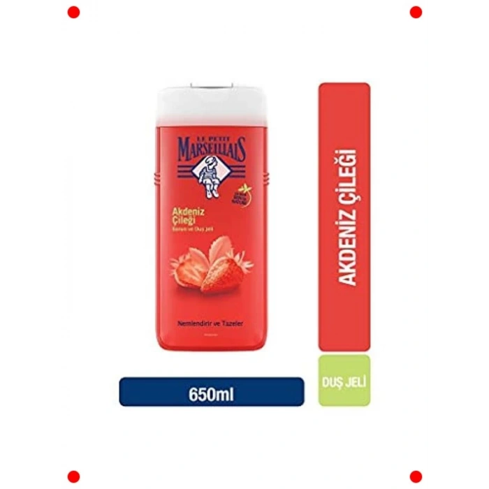 Akdeniz Çileği Kokulu Duş Jeli 650 ml