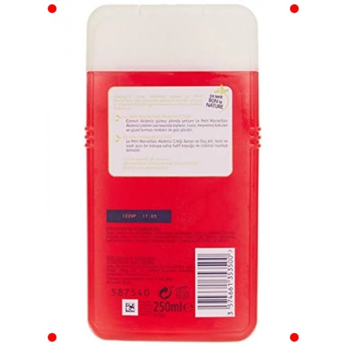 Akdeniz Çileği Özlü Ferahlatıcı Duş Jeli 250 ml