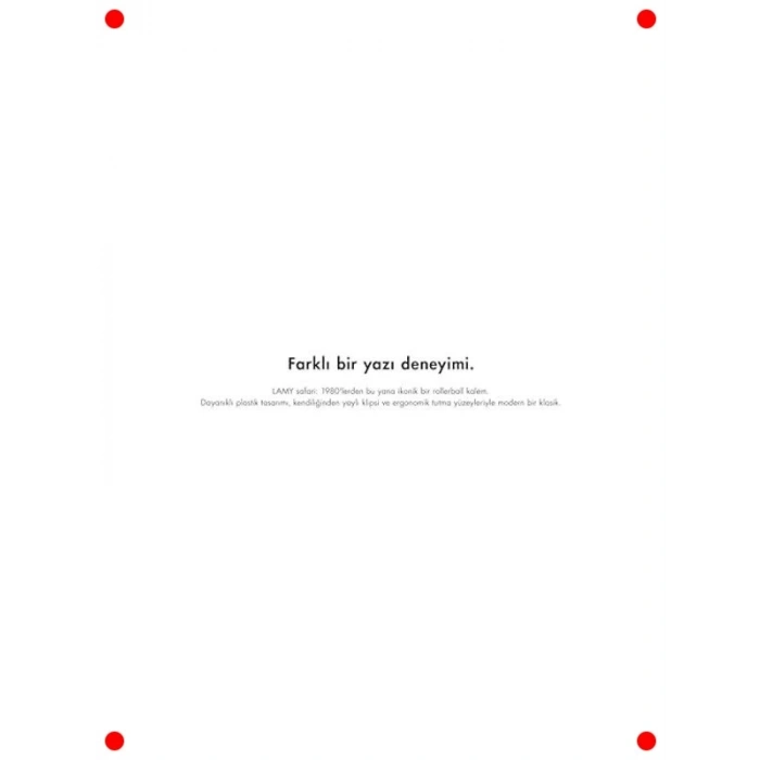 Akıcı Yazım Roller Kalem - Günlük Kullanım İçin