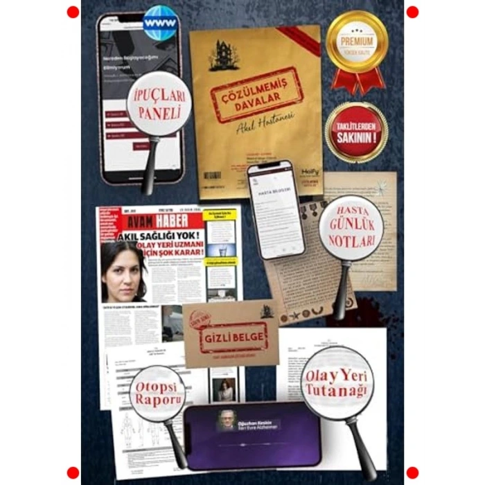 Akıl Hastanesi Dosyası: Gizemli Dedektiflik Oyunu