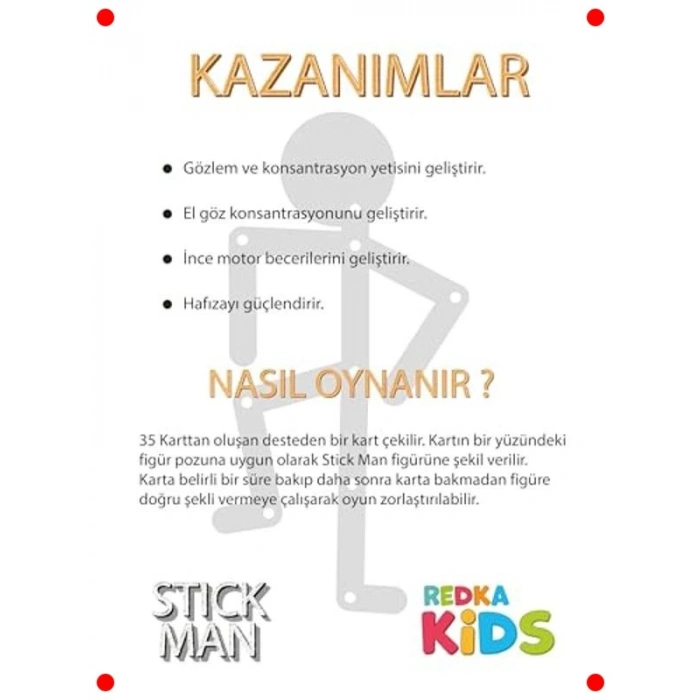 Akıl Oyunu - Çöp Adam (Stick Man) - Mantık Bulmacası