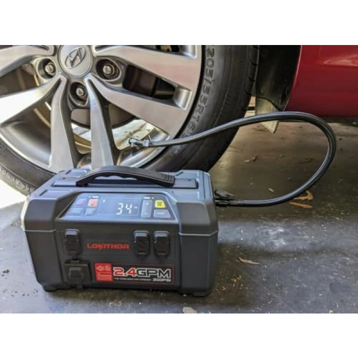 Akıllı Akü Takviye Seti, 12V 2500Amp Li-Polimer ve Pompa