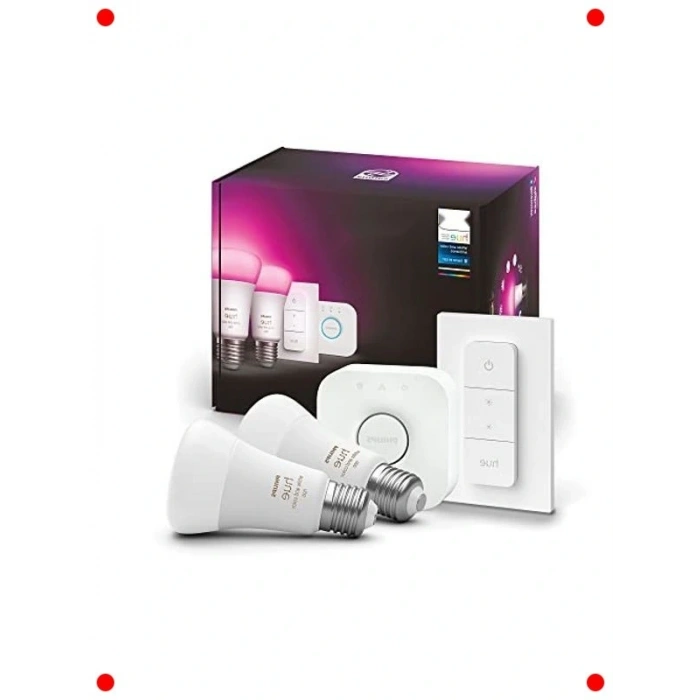 Akıllı  Aydınlatma Başlangıç Kiti E27 (Beyaz/Renkli)