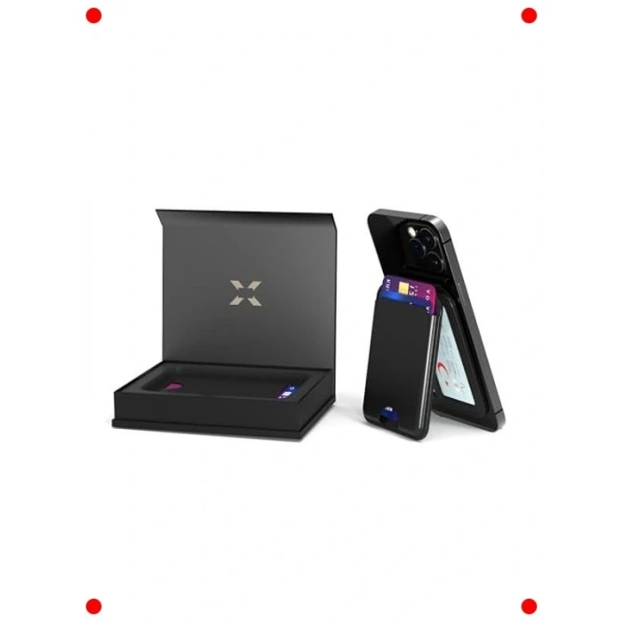 Akıllı Deri Cüzdan Manyetik Kartlık MagSafe Uyumlu