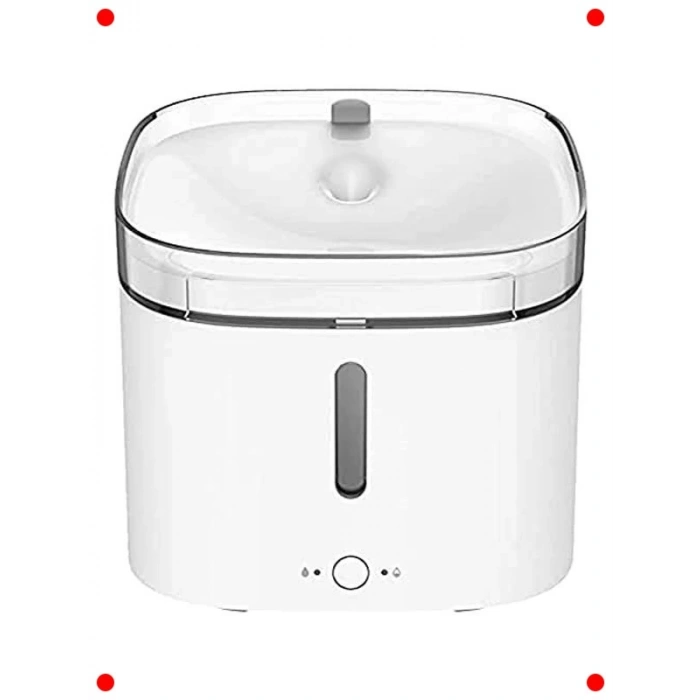 Akıllı Evcil Hayvan Su Çeşmesi, Filtreli, 2 L