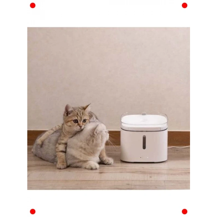 Akıllı Evcil Hayvan Su Çeşmesi, Filtreli, 2 L