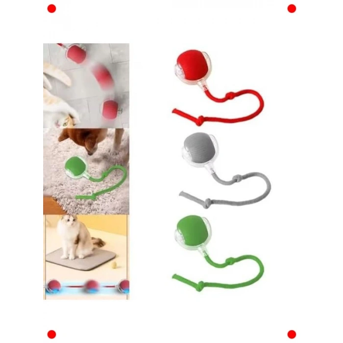 Akıllı İnteraktif Kedi Oyuncağı USB Şarjlı