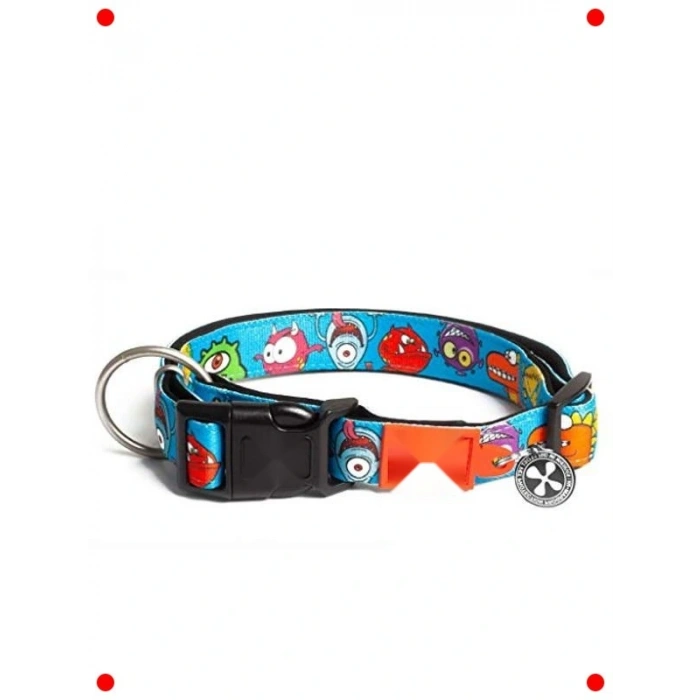 Akıllı Künyeli Köpek Boyun Tasması (M) Canavarlar
