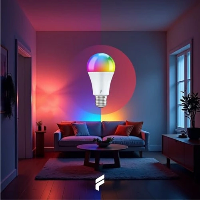 Akıllı LED Ampul, 9W, Sesli Kontrol Özelliği