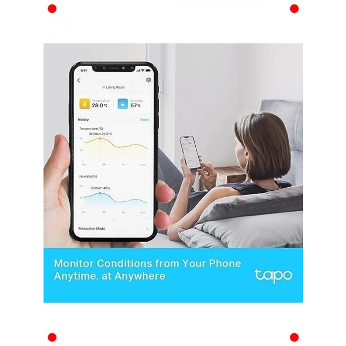 Akıllı Ortam Sıcaklık & Nem Monitörü