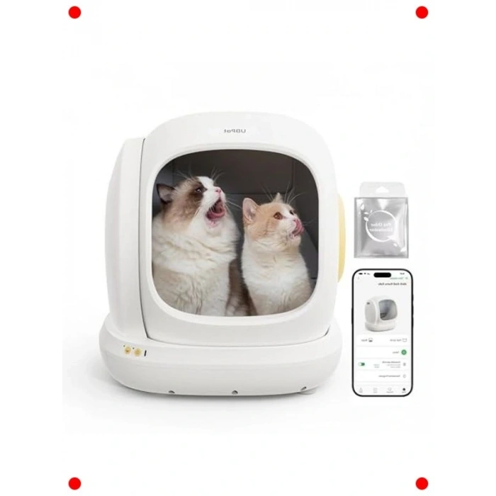 Akıllı Otomatik Kedi Tuvaleti - Mobil Kontrollü