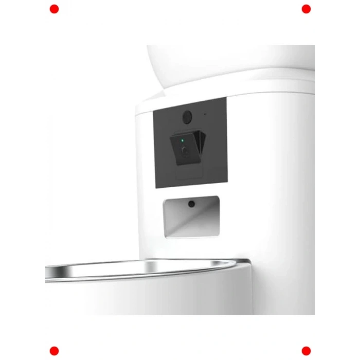 Akıllı Otomatik Mama Kabı Kamera ve Uygulama ile