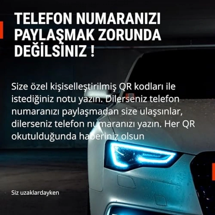 Akıllı QR Numaratör, Araç Oto Parkmatik ile Uyumlu