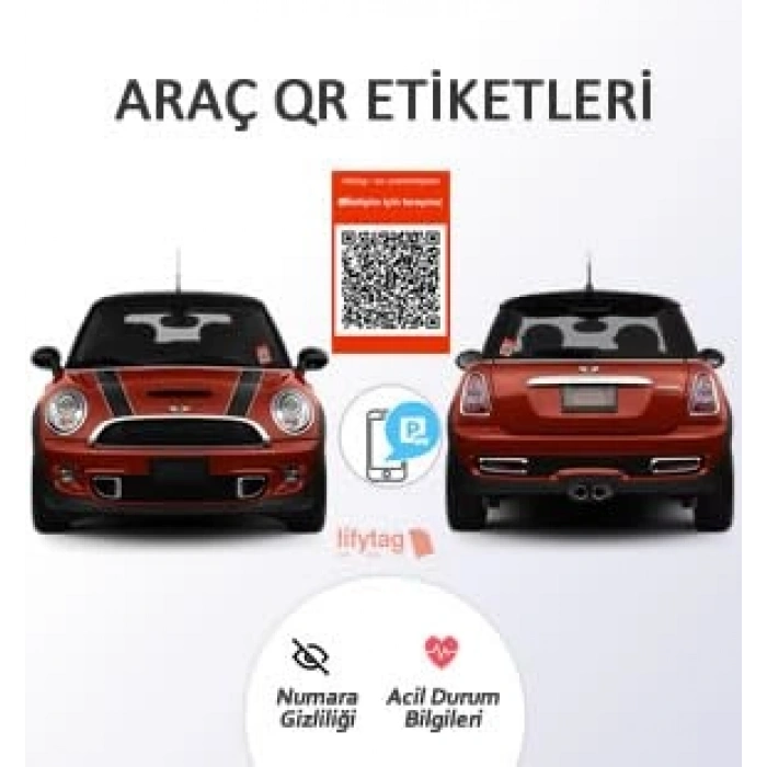 Akıllı QR Numaratör, Araç Oto Parkmatik ile Uyumlu