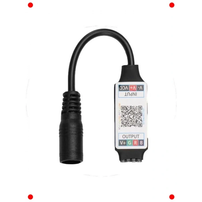 Akıllı RGB LED Şerit Kontrol Cihazı, Bluetooth ve Müzik