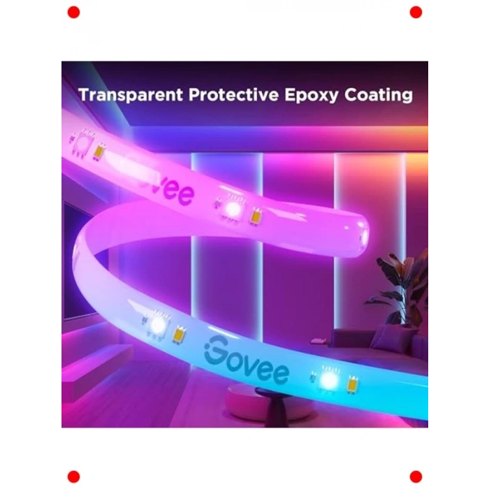 Akıllı RGBICW Wi-Fi+BT LED Şerit Aydınlatma (5M)