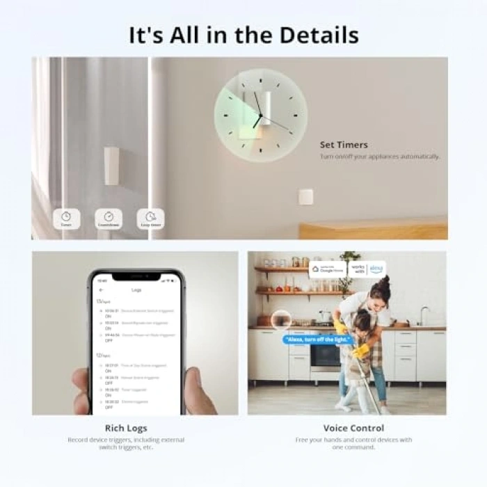Akıllı Röle - Uyumlu R4 Matter Modeli