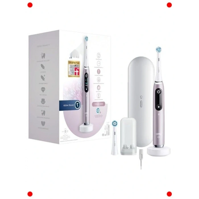 Akıllı Sensörlü Elektrikli Diş Fırçası - Rose Quartz