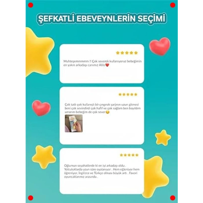 Akıllı Sesli Pembe Tavşan – Çocuklar İçin Eğitici Oyuncak