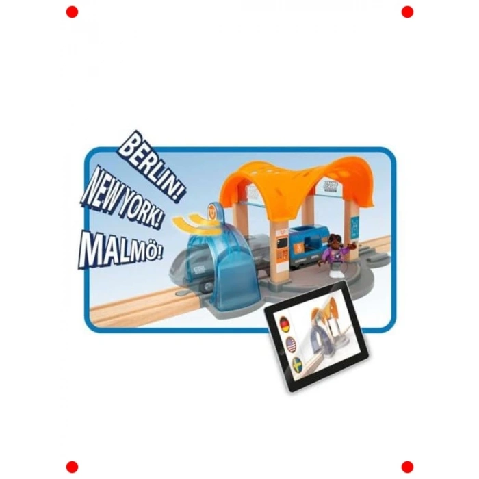 Akıllı Sesli Tünel İstasyonu - Tren Setleri için