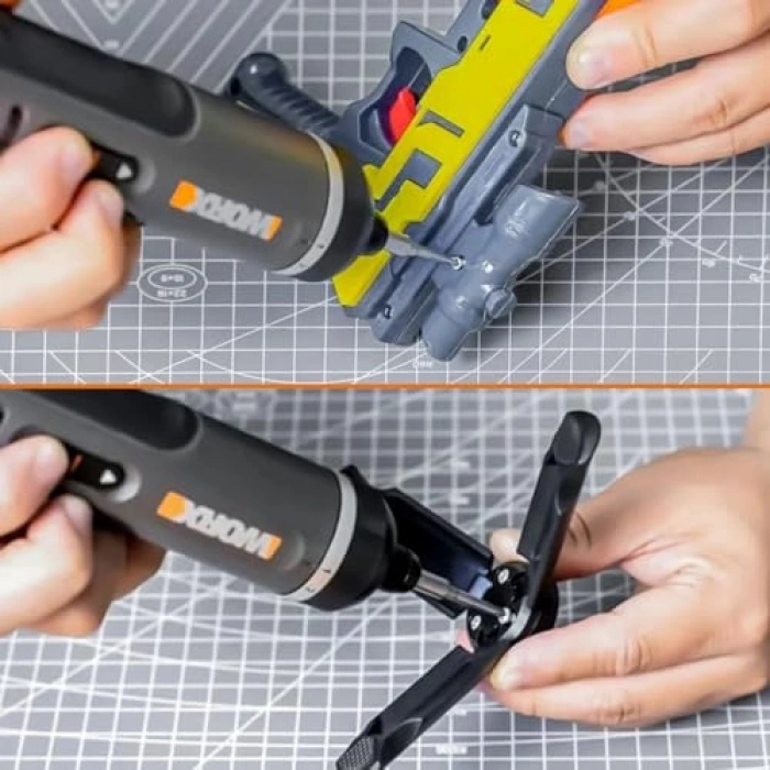 Akıllı Tork Ayarlı Şarjlı Tornavida, 30 Adet Bits Uç ile