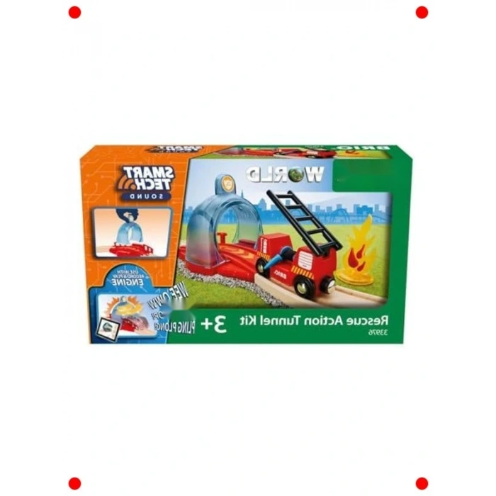 Akıllı Tren Yolu İtfaiye Kapısı - Sesli ve Işıklı